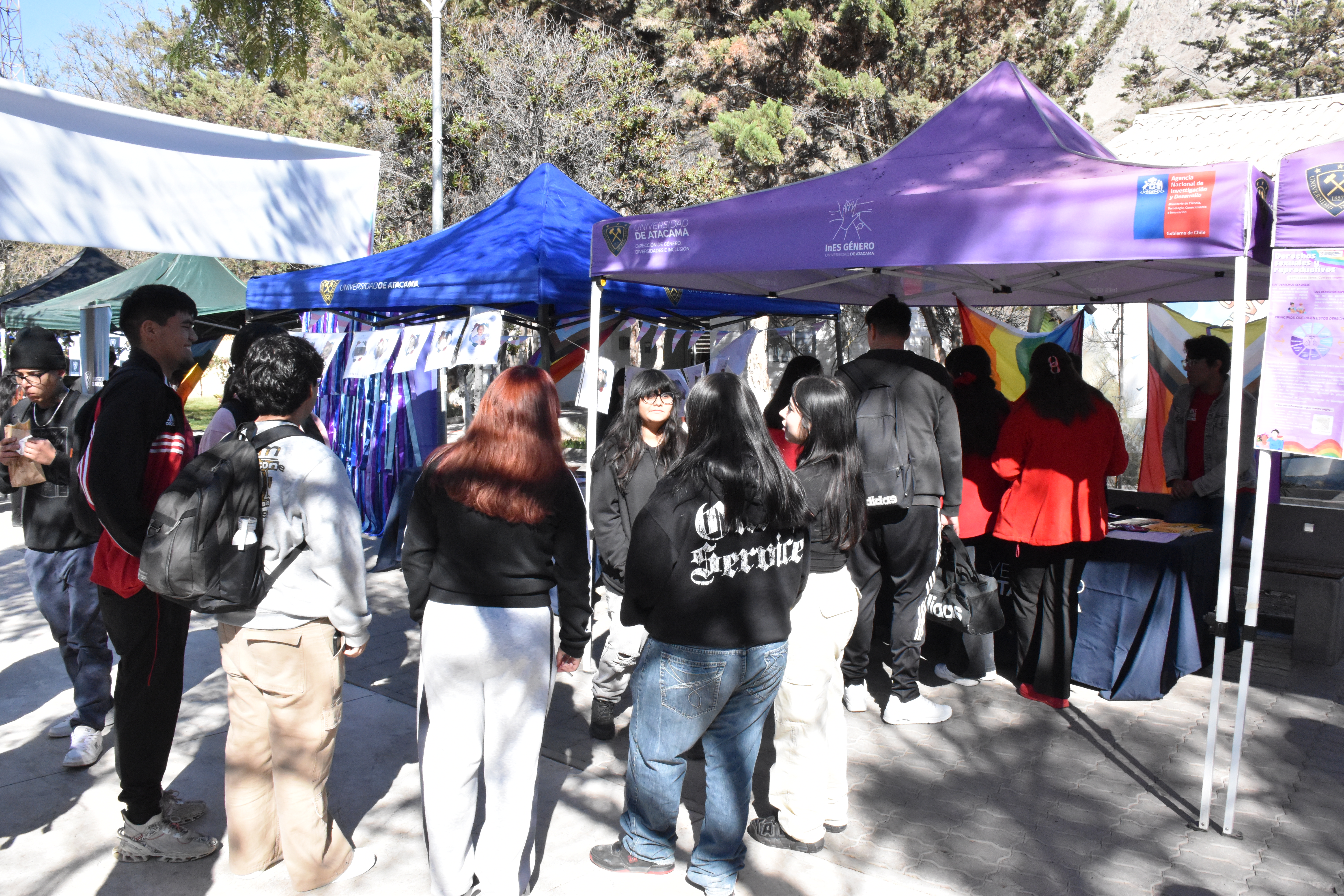 Feria de Orgullo LGBTIQ+ contra la discriminación y la violencia Universidad de Atacama