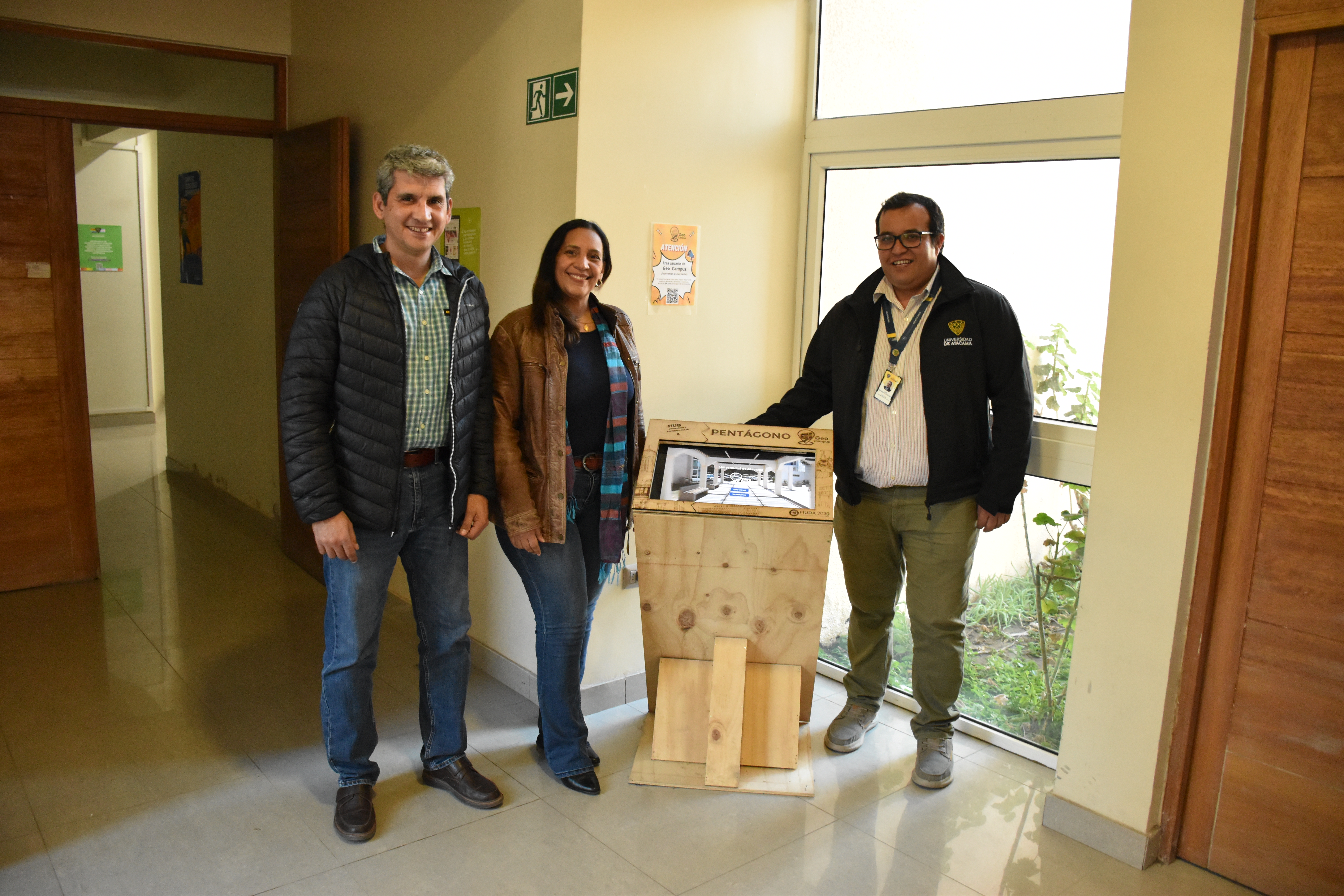 GEO CAMPUS UDA de Juan Miguel Bolívar, Luis Espinoza y Marling Rosario