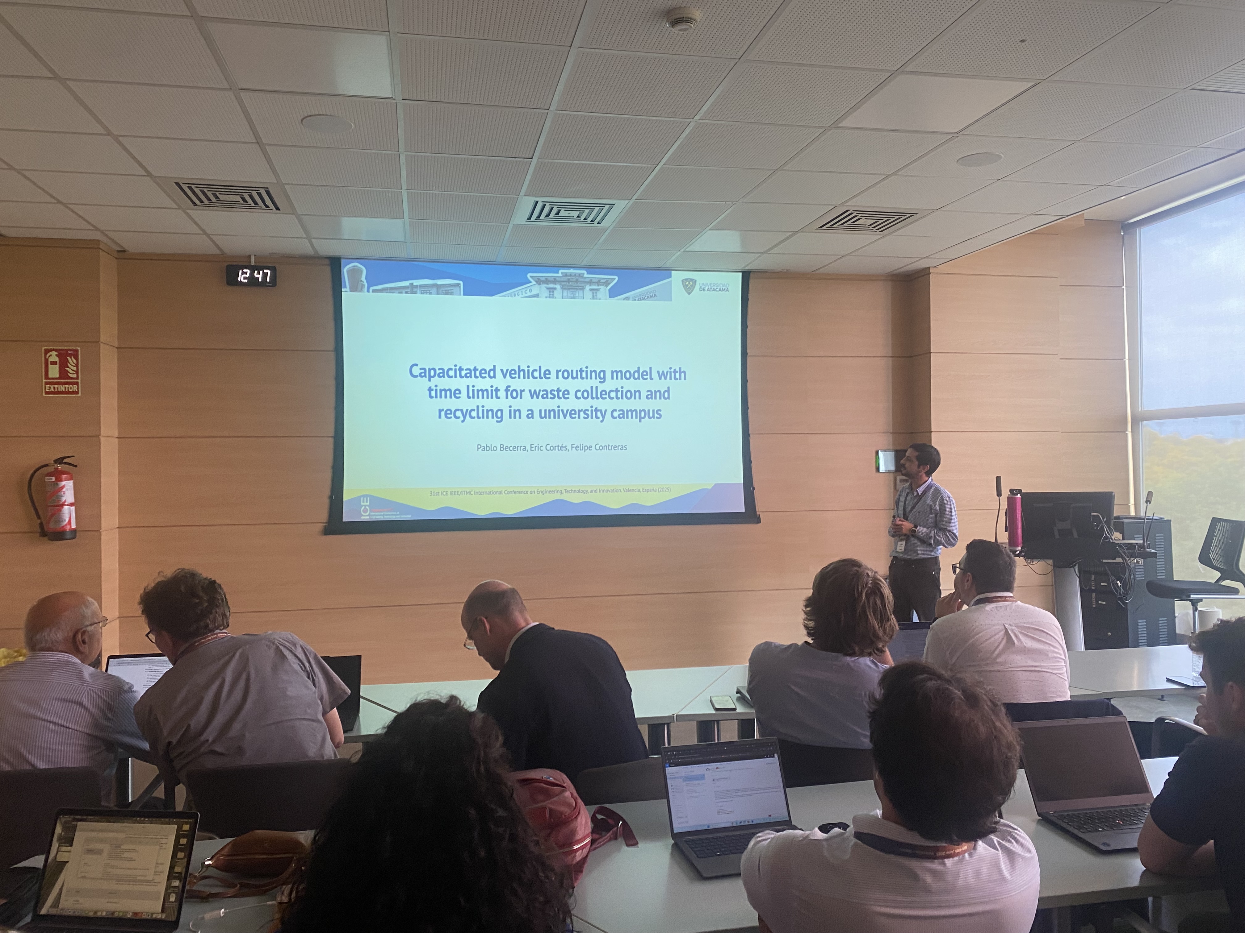 Ponencia del Dr. Pablo Becerra Muñoz, en la destacada 31st International Conference on Engineering, Technology, and Innovation