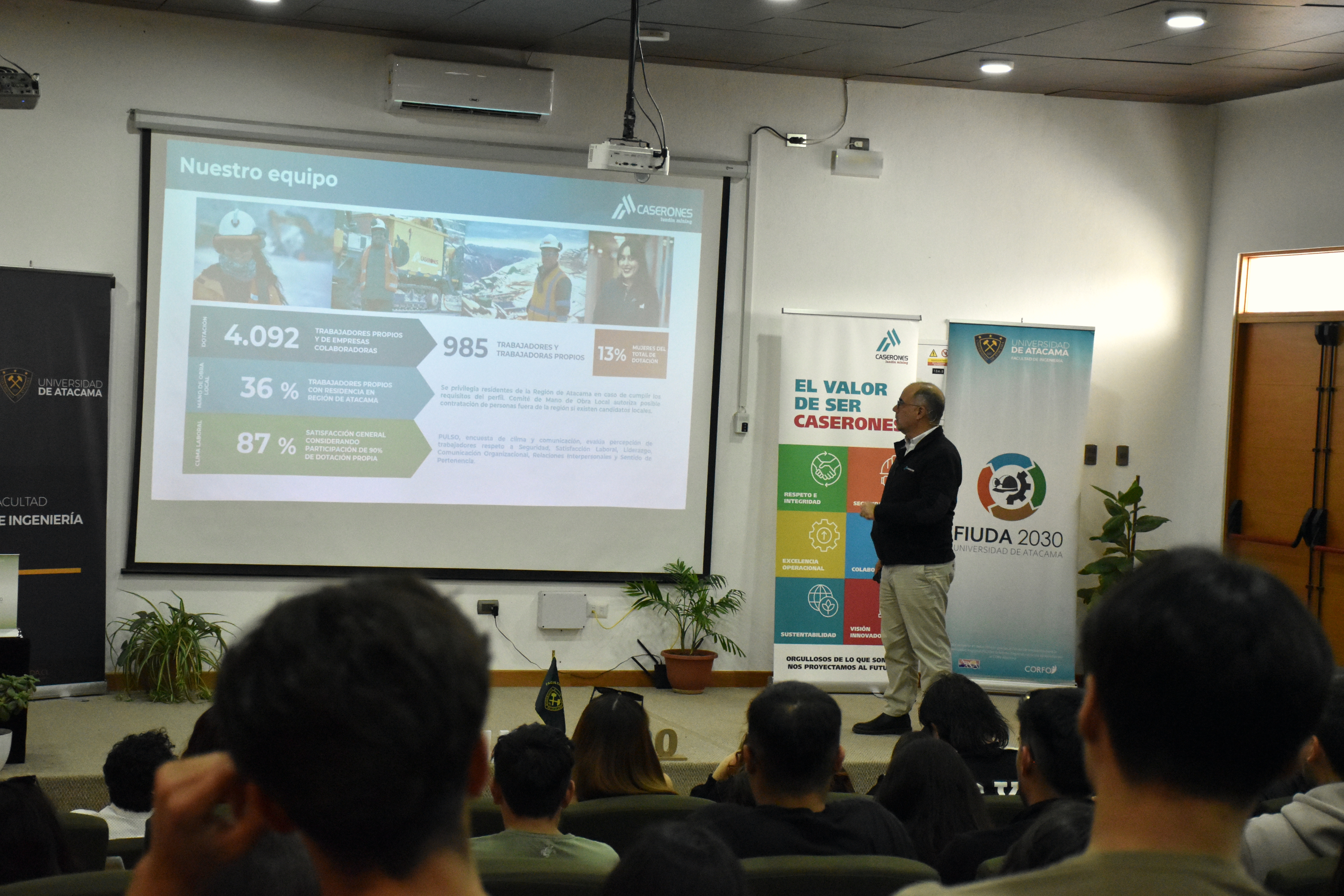 Ciclo de charlas técnicas Uda y Caserones